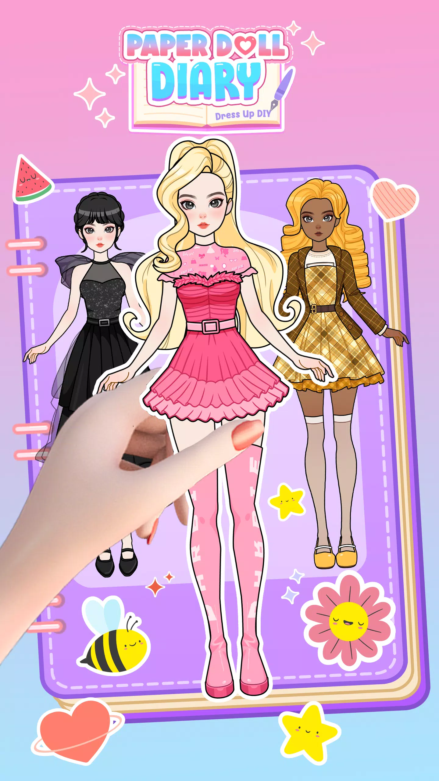 Paper Doll Diary: Dress Up DIY应用截图第0张