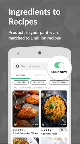 Cooklist: Pantry & Cooking App Screenshot 1