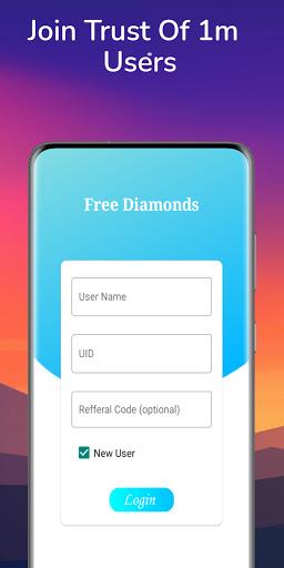 Free Diamonds - free in fire diamond capture d’écran 3