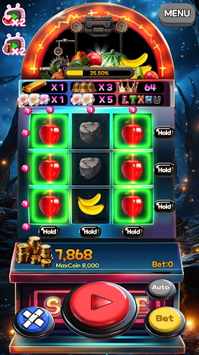 Heart-racey Fruits Golden Slot capture d’écran 0