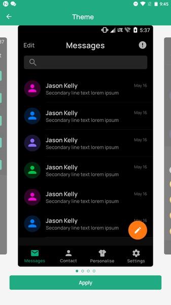 Messenger: Text Messages, SMS Screenshot 1