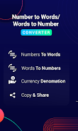 Numbers to Words Converter capture d’écran 0