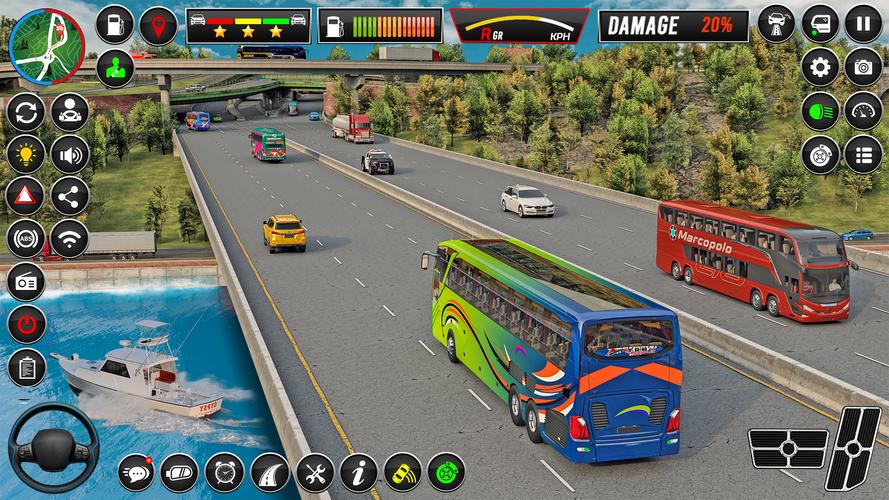 US Bus Simulator Driving Game屏幕截圖0