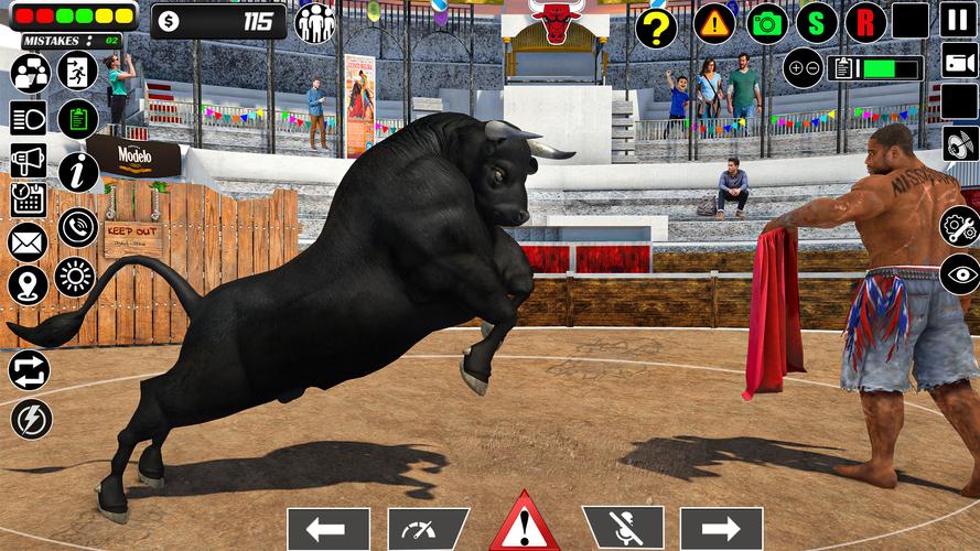Wild Battle Craft: Bull Fight屏幕截圖0