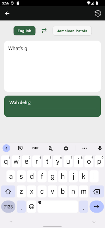 Jamaican Patwah Translator screenshot 1
