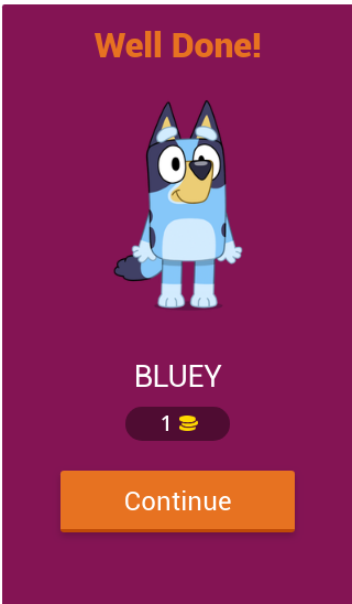 BLUEY QUIZ Скриншот 0