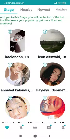 Teen Date -US Teen Dating App for single teenagers屏幕截圖0