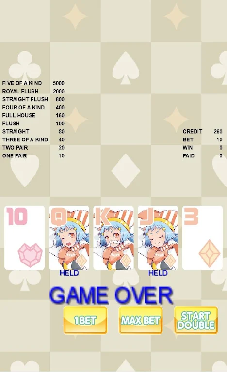 Video Porker screenshot 1