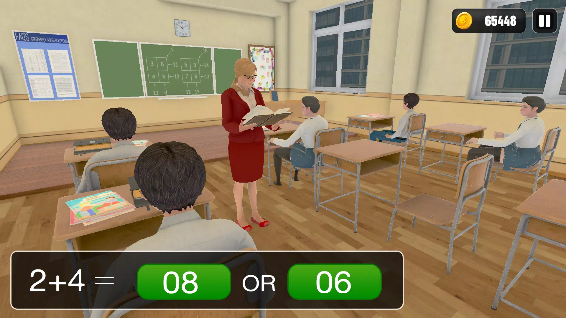 School Teacher Games 3D স্ক্রিনশট 0