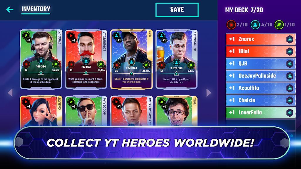 DHeroes: CCG (Trading Cards)屏幕截圖1