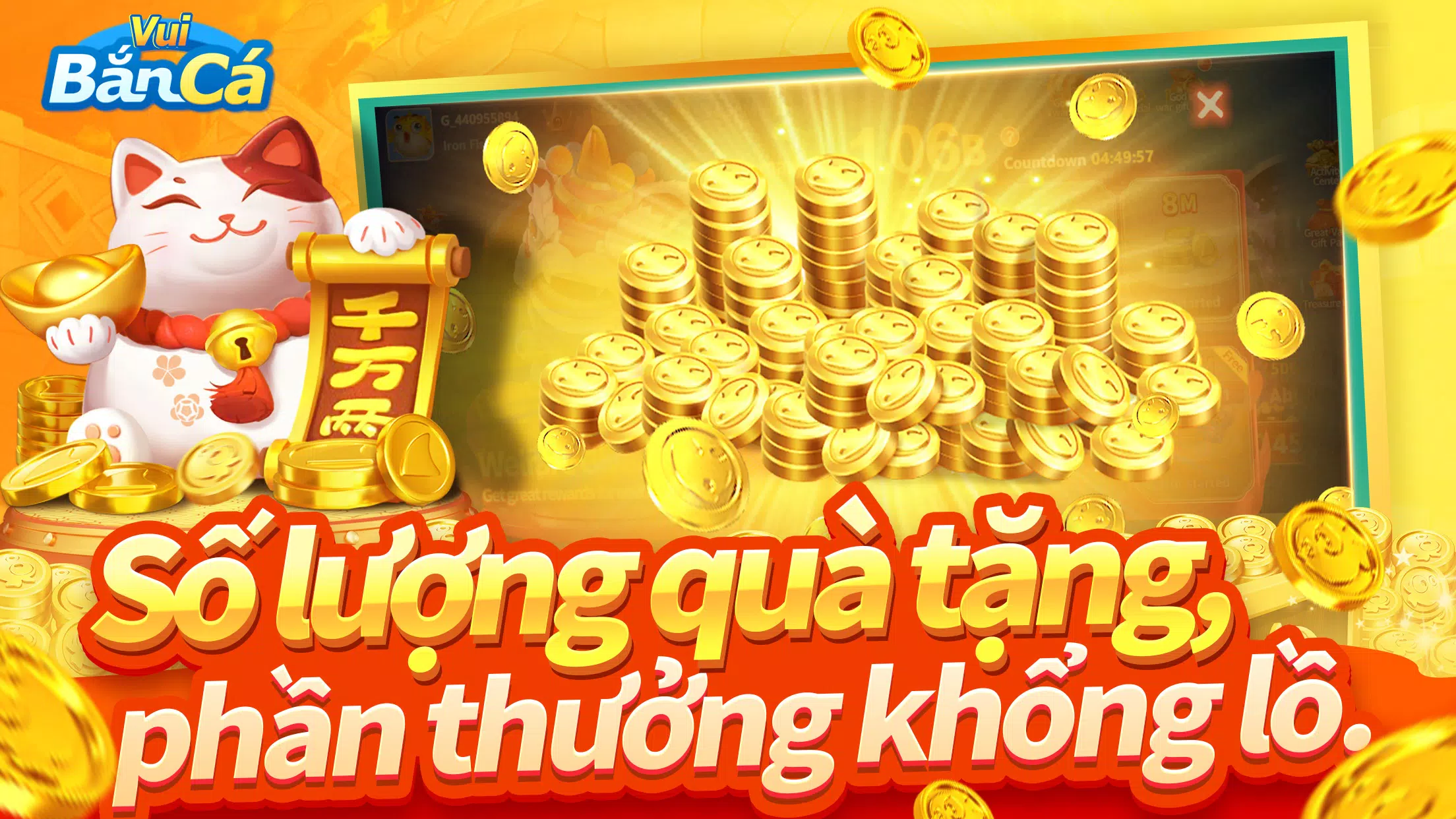 Bắn Cá Vui - Lễ Hội Săn Cá capture d’écran 3