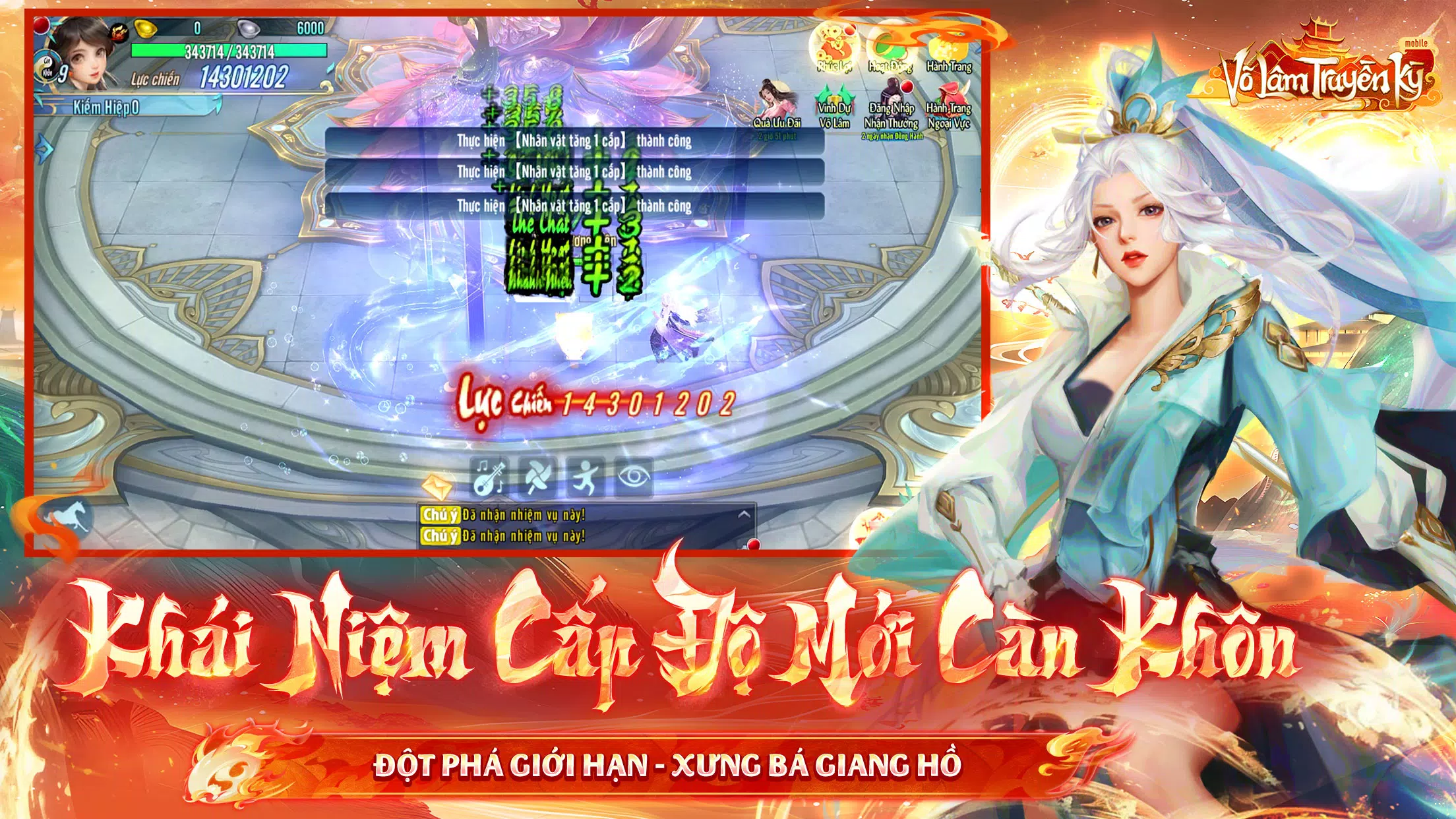 Võ Lâm Truyền Kỳ Mobile Screenshot 3