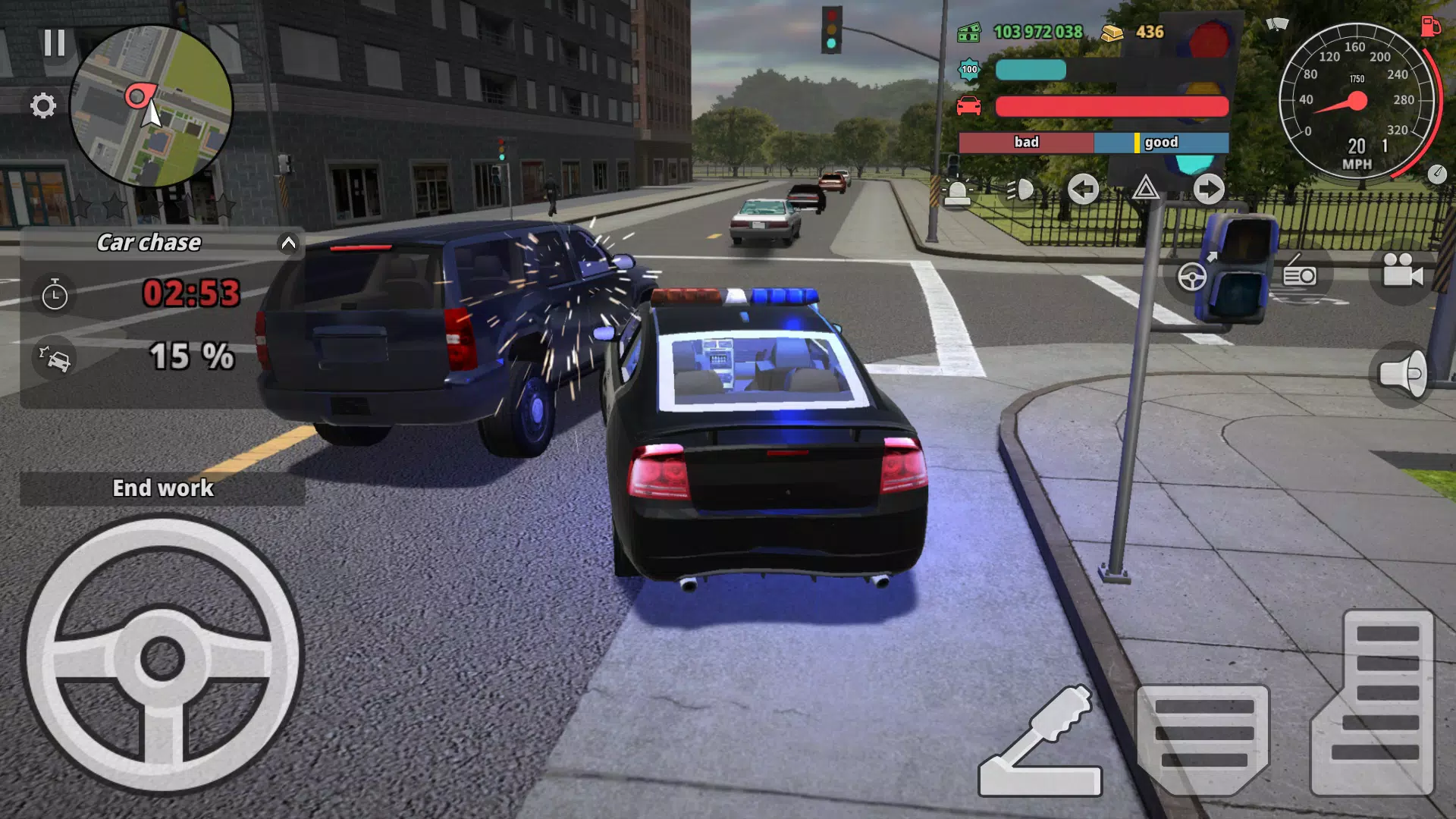 Police Cop Simulator. Gang War captura de pantalla 1