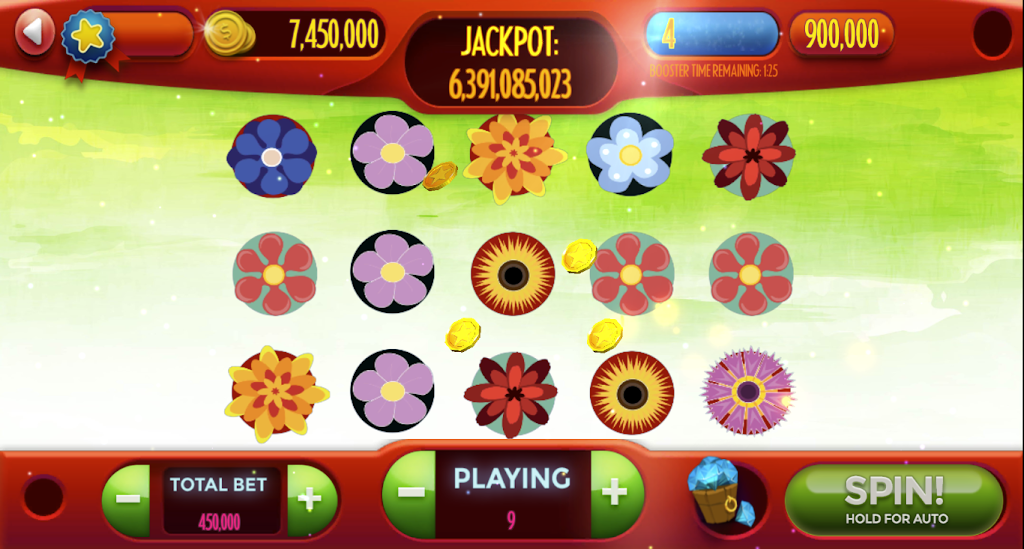 Flowers-Slot Machine ဖန်သားပြင်ဓာတ်ပုံ 1