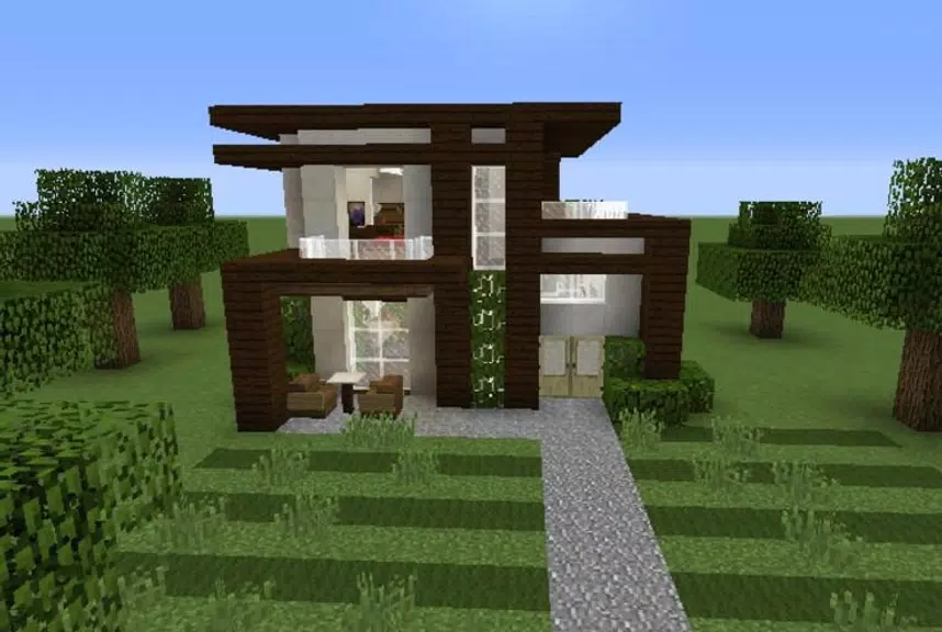 Modern MCPE Houses PRO屏幕截圖1