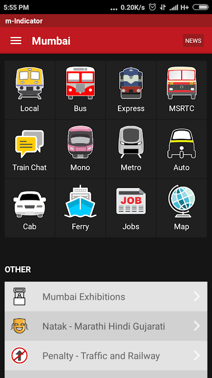 Screenshot m-Indicator: Mumbai Local 0