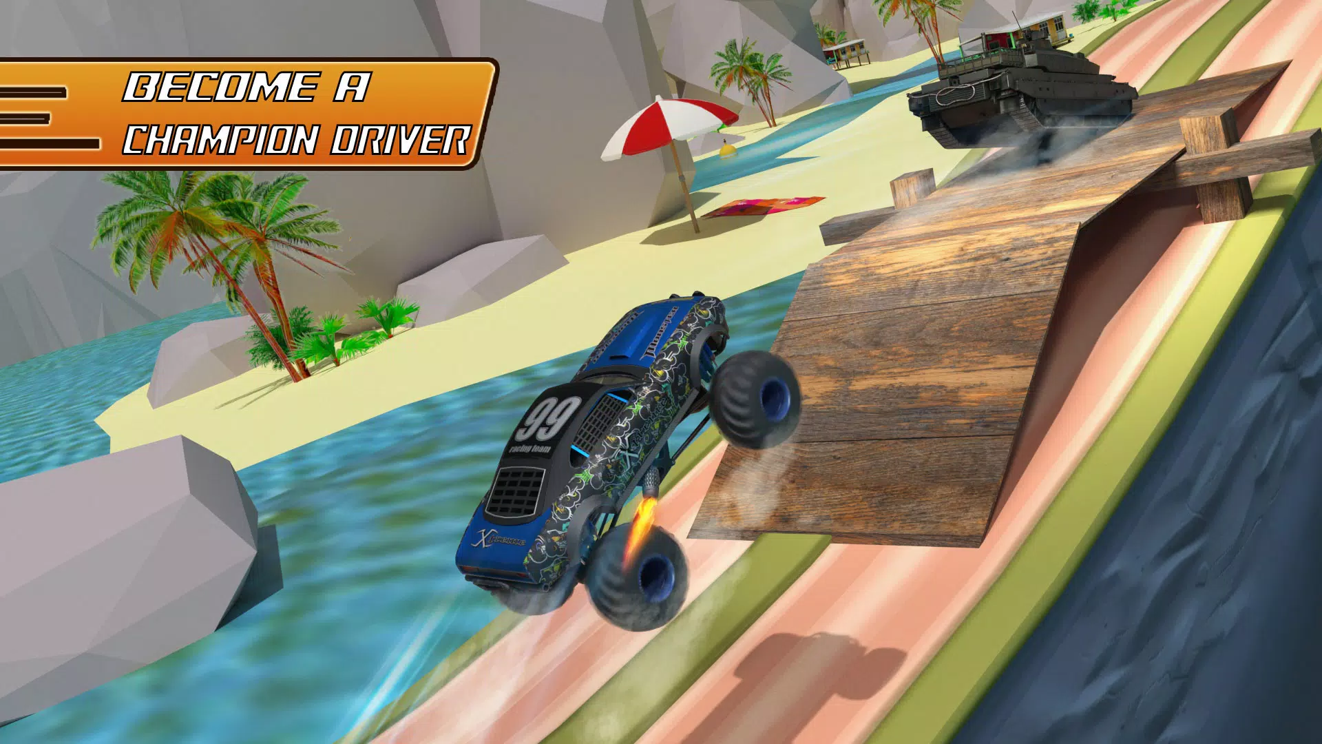 Uphill Racing - Hill Jump Game captura de pantalla 3