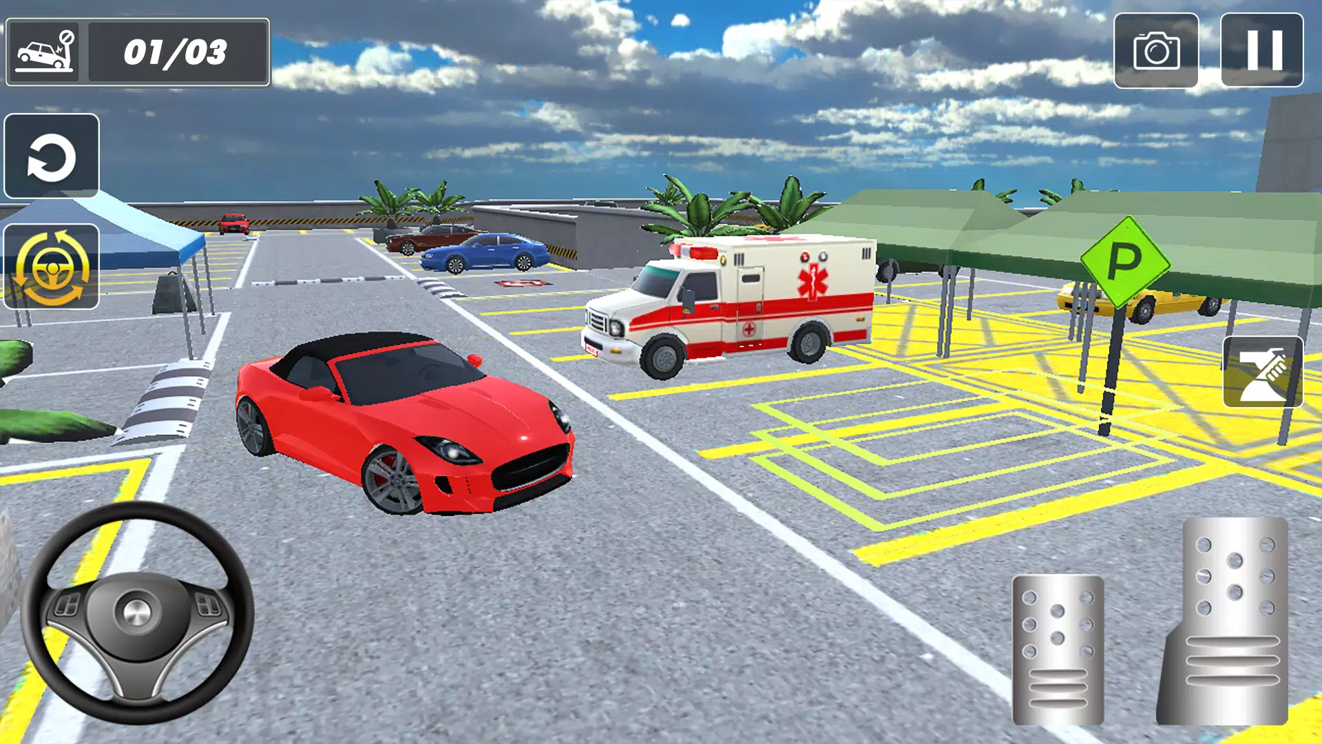 Car Parking 3D Simulation Game Ekran Görüntüsü 0