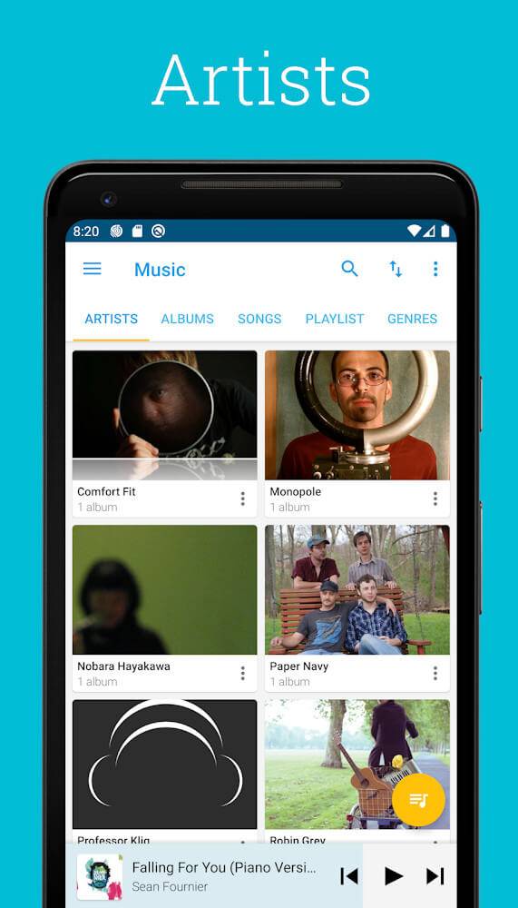 Screenshot Pixel+ – Music Player 1