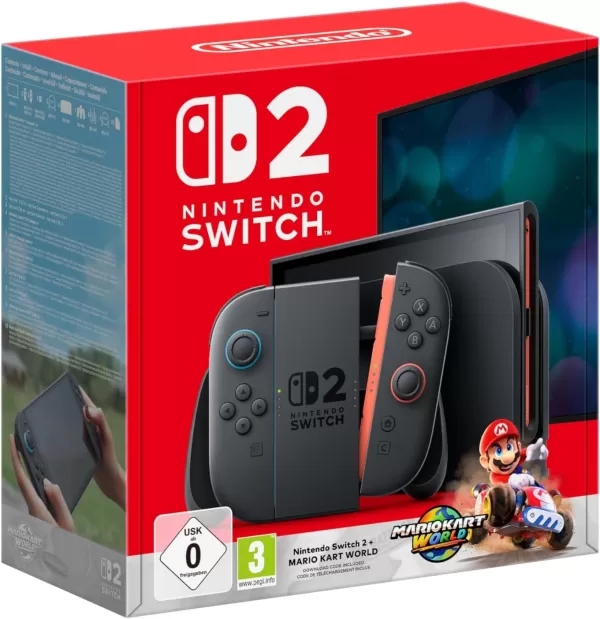Pré-venda do Nintendo Switch 2 é lançada na Amazon UK
