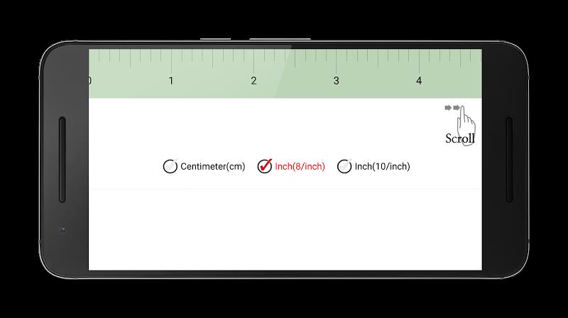 Tape measure: cm, inch Captura de tela 2