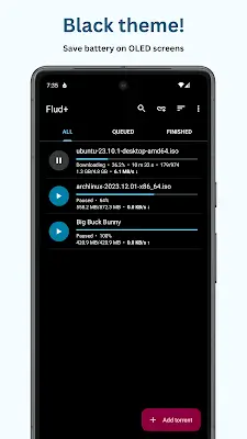 Flud+ screenshot 2