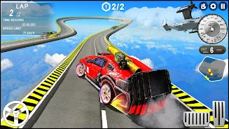 Impossible GT Racing Car Stunt captura de pantalla 1