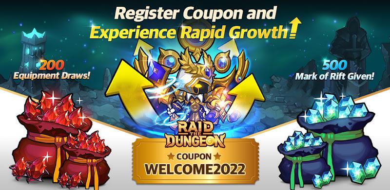 Raid the Dungeon : Idle RPG Скриншот 0