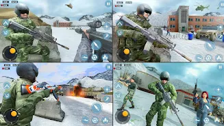 Modern Commando 3D: Army Games Captura de pantalla 1