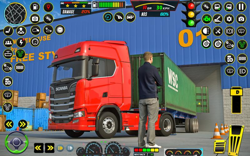 Screenshot Cargo Truck Driving Game 2024 0