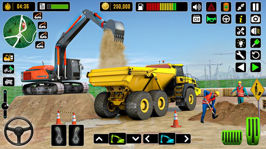 City Road Construction Games capture d’écran 2