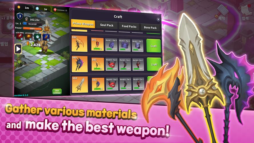 Idle Iron Knight captura de pantalla 3