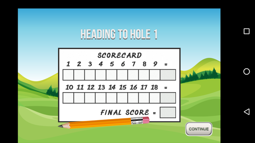Golf Solitaire 18屏幕截圖3