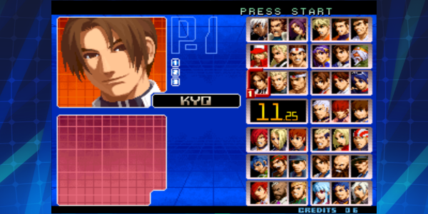 KOF 2002 ACA NEOGEO экрана 2