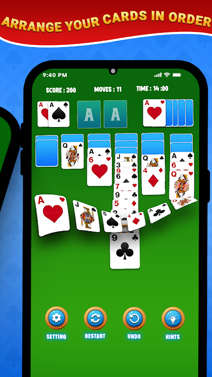 Royal Solitaire Card Game屏幕截圖2