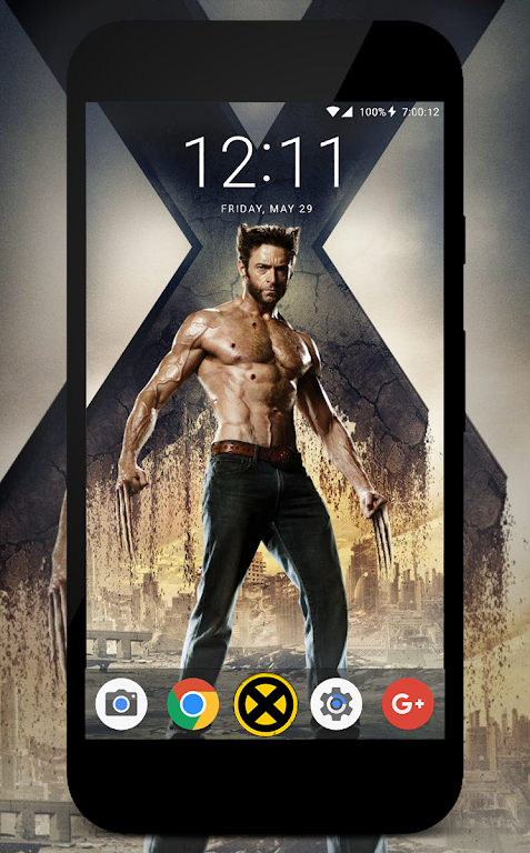 X-Men Wallpaper HD屏幕截圖1