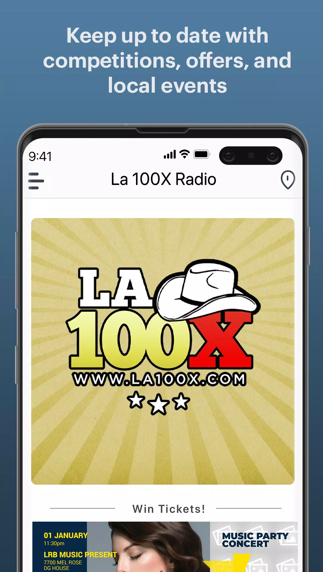 La 100X Radio屏幕截圖0