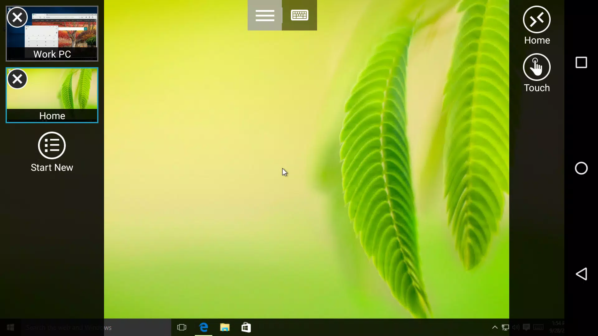 Remote Desktop 8 captura de pantalla 1