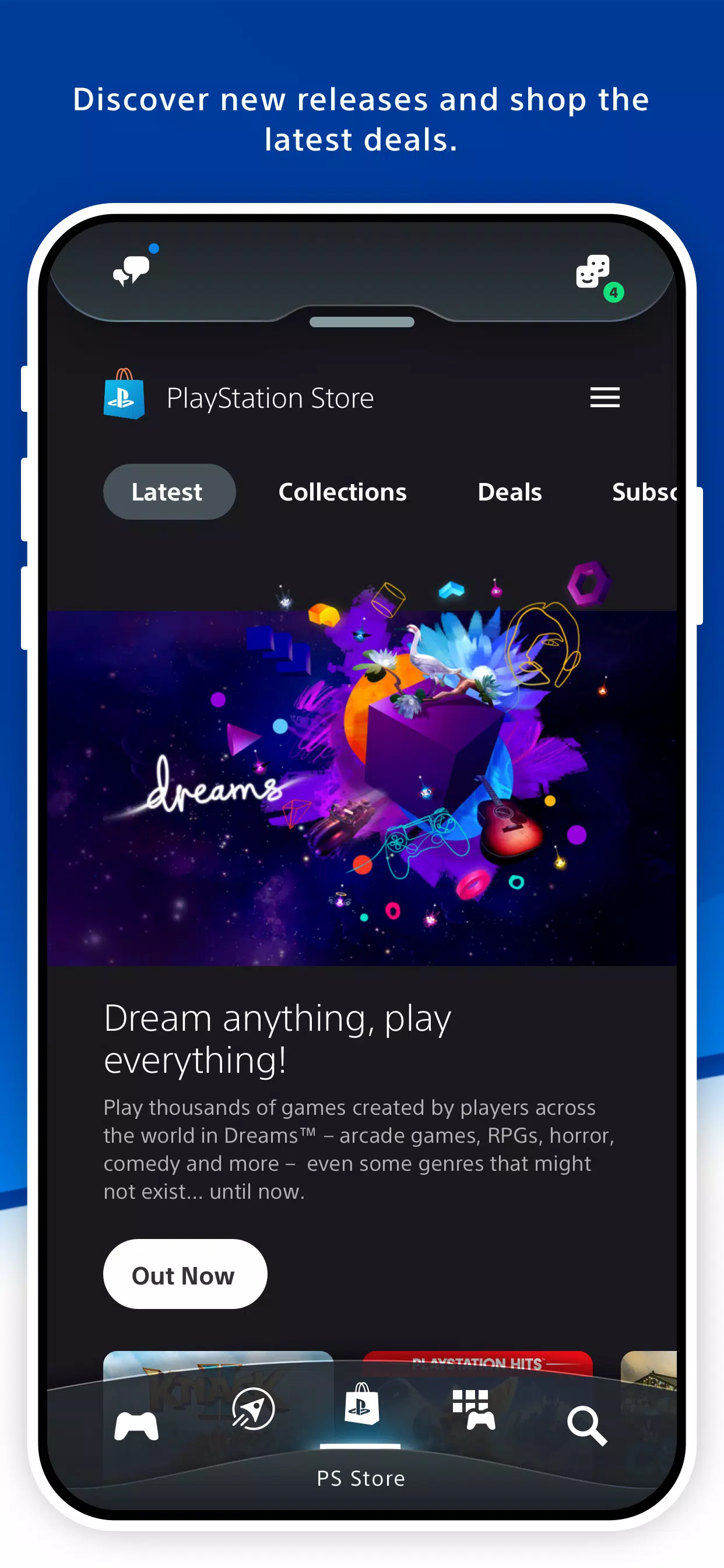 PlayStation App ကိုဖန်သားပြင်3