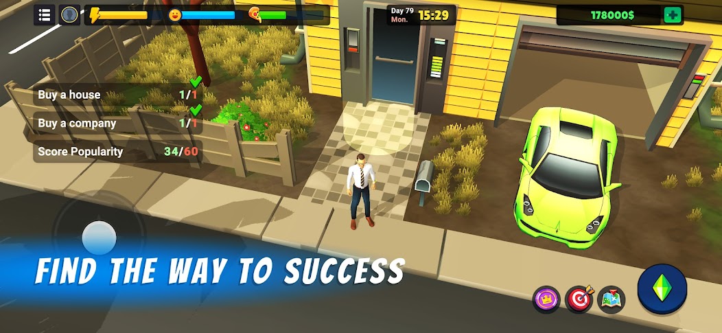 ภาพหน้าจอ L.A. Story - Life Simulator 2