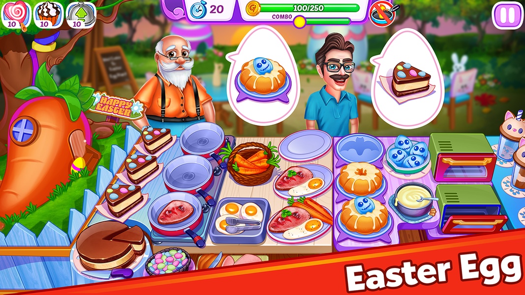 Halloween Madness Cooking Game ဖန်သားပြင်ဓာတ်ပုံ 3