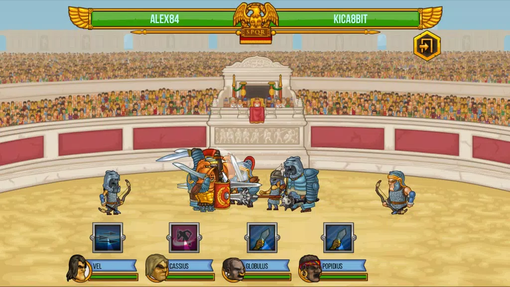 Gods of Arena: Online Battles ဖန်သားပြင်ဓာတ်ပုံ 0