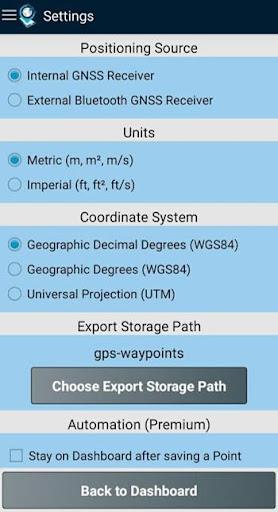 GPS Waypoints ကိုဖန်သားပြင်1