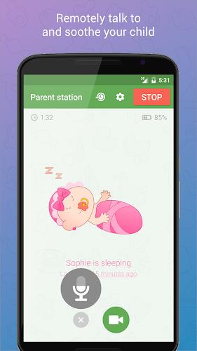 ภาพหน้าจอ Baby Monitor 3G (Trial) 3