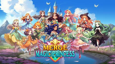 Merge Magic Princess: Tap Gameスクリーンショット0