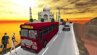 Indian Bus Driving Games应用截图第2张