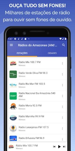 Rádios do Amazonas (AM/FM)屏幕截圖2