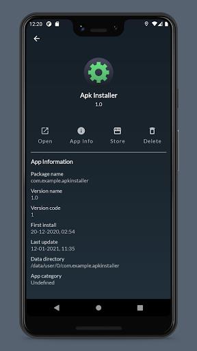 ภาพหน้าจอ Apk Installer Lite (Package Manager) 1