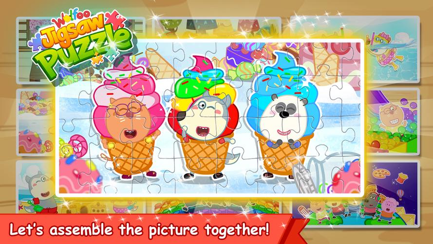 ภาพหน้าจอ Wolfoo Jigsaw Puzzle 2