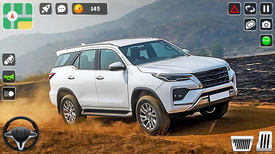 Fortuner Car Simulator Game 3D屏幕截圖3